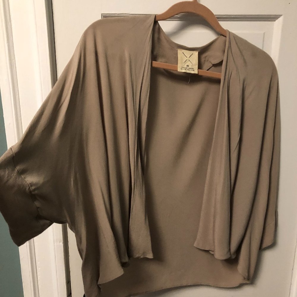 Urban outfitters open jacket blouse